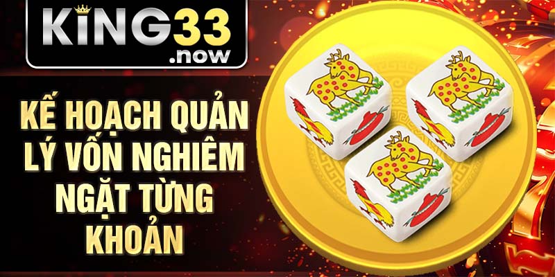Kế hoạch quản lý vốn nghiêm ngặt từng khoản